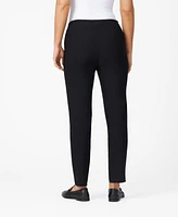 Cable & Gauge Women's Slim Fit Pull On Cropped Pant