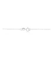 The Lovery Scribble Heart Necklace 14K White Gold