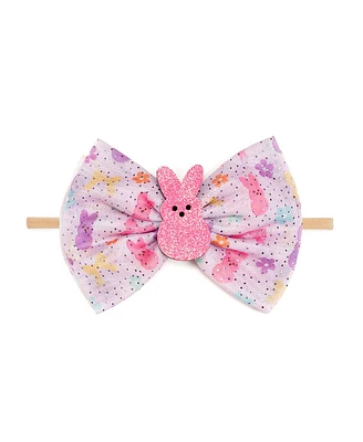 Sweet Wink Baby Girl's Coquette Easter Bunny Tulle Bow Baby Headband