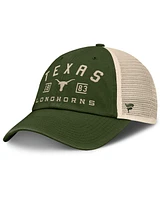 Fanatics Men's Olive Texas Longhorns Oht Military Appreciation Frontier Trucker Adjustable Hat