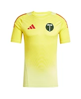 Adidas Men's Yellow Portland Timbers 2025 Goalkeeper Jersey