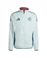 Adidas Men's Burgundy/Sky Blue Colorado Rapids 2025 Anthem Reversible Full-Zip Jacket