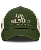 Fanatics Men's Olive Lsu Tigers Oht Military Appreciation Frontier Trucker Adjustable Hat