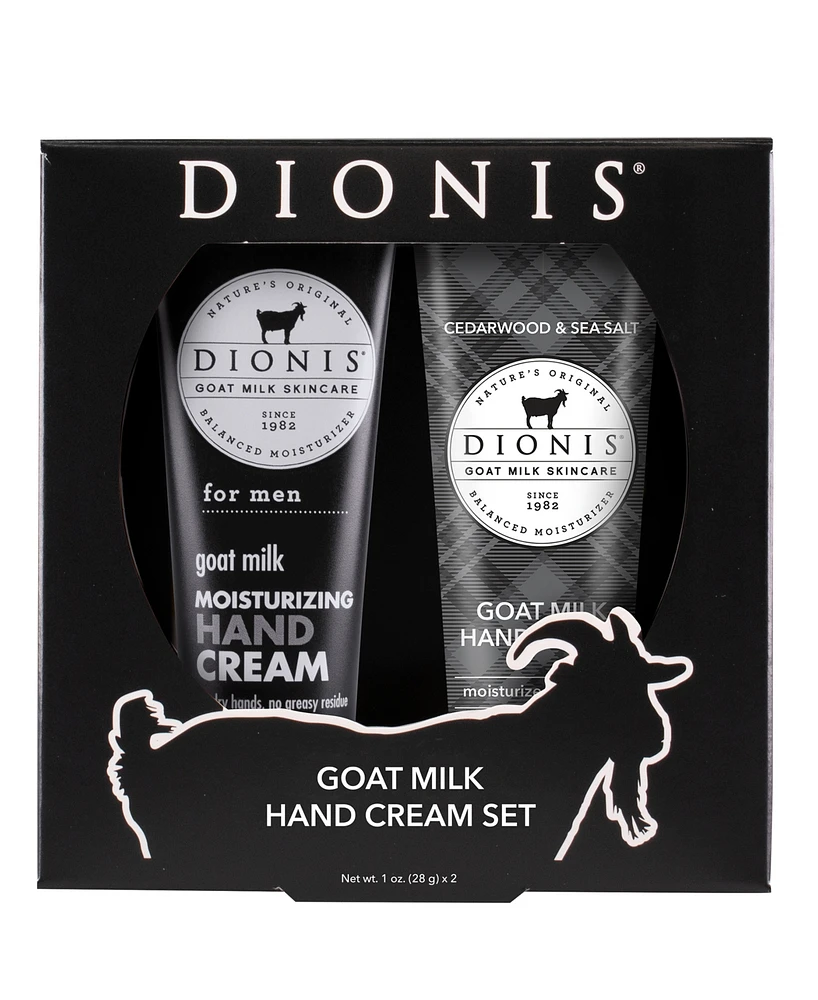 Dionis Goat Milk Cedarwood Sea Salt Hand Cream Duo