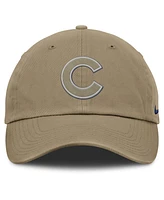 Nike Men's Olive Chicago Cubs Club Adjustable Hat