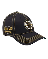 Starter Men's Black Boston Bruins Sphere Ii Adjustable Hat