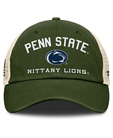 Fanatics Men's Olive Penn State Nittany Lions Oht Military Appreciation Frontier Trucker Adjustable Hat