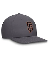 Nike Men's Gray San Francisco Giants Pro Performance Snapback Hat