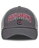 Fanatics Men's Charcoal South Carolina Gamecocks Ionic Trucker Adjustable Hat