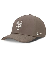 Nike Men's Brown New York Mets Rise Performance Adjustable Hat