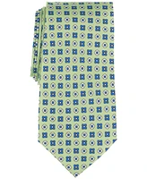 Men's Classic Double Neat Print Silk Tie