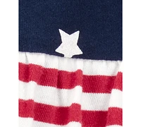 Carter's Baby Girls July 4th American Flag Sunsuit