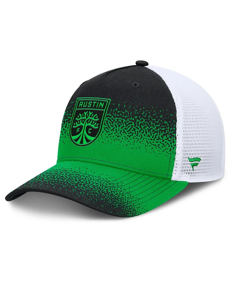 Fanatics Men's Black Austin Fc Libero Trucker Adjustable Hat