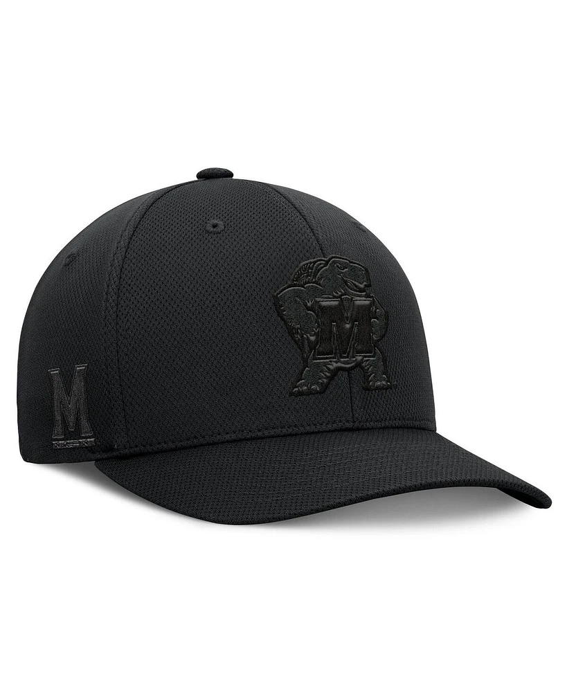 Top of the World Men's Black Maryland Terrapins Reflex Hat