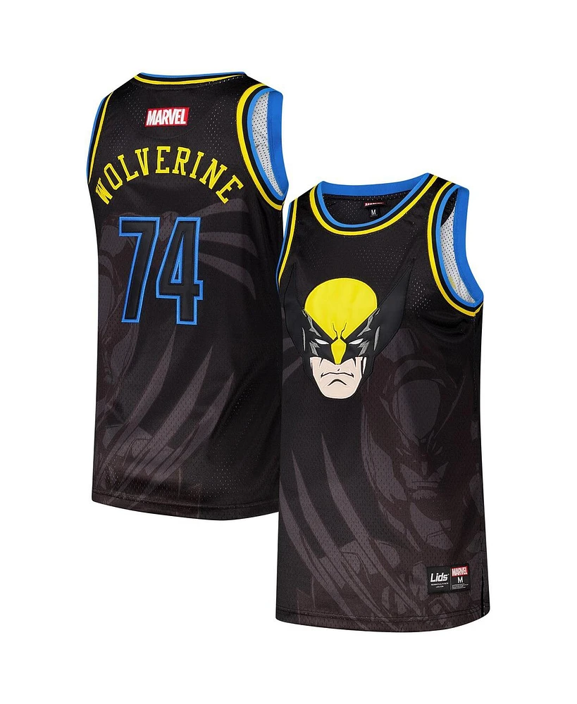 Lids Men's Black Wolverine Blackout Big Print Basketball Jersey