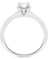 Diamond Solitaire Engagement Ring (1/4 ct. t.w.) in 14k White Gold