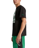 Puma Men's Hoops Energy Regular-Fit Logo Graphic T-Shirt