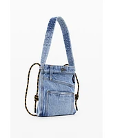 Desigual Women's Medium denim tote bag