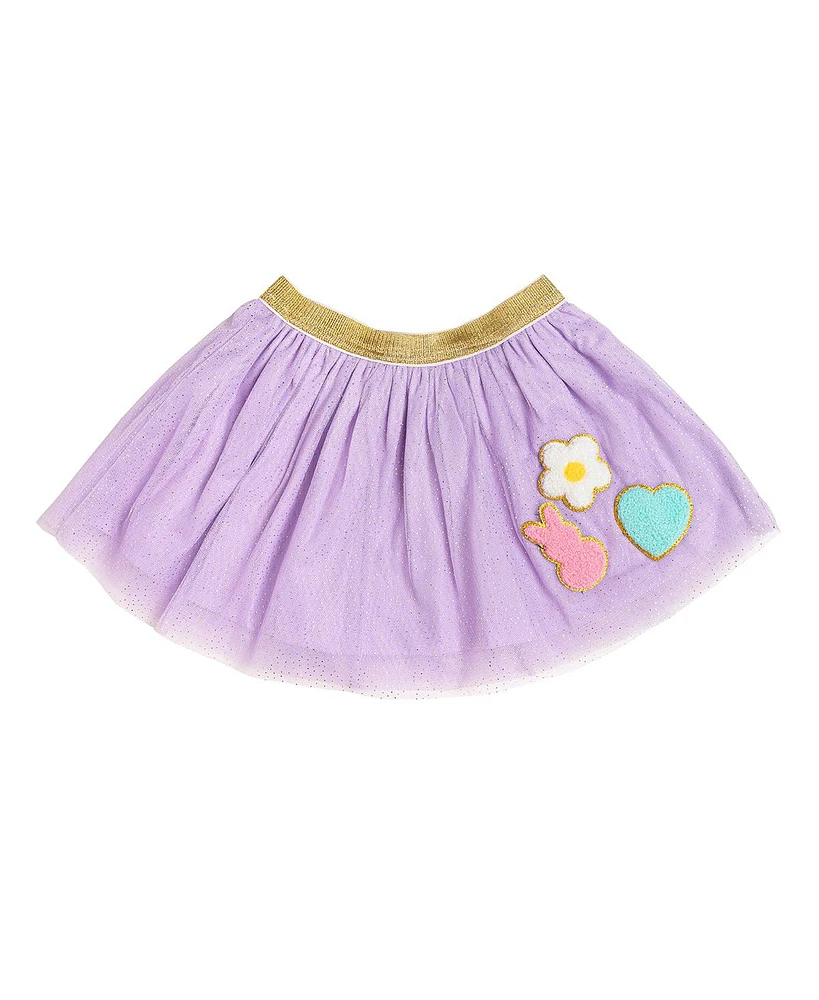 Sweet Wink Baby Girls Bunny Patch Easter Tutu Skirt