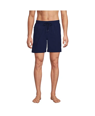 Lands' End Men's 7 Inch Volley Hydroliner Swim Trunks