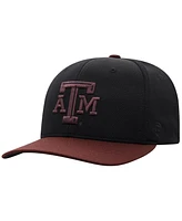 Top of the World Men's Black Texas A&M Aggies Reflex Fitted Hat
