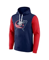 Fanatics Men's Navy Columbus Blue Jackets Team Pullover Hoodie