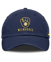 Nike Women's Navy Milwaukee Brewers Club Adjustable Hat