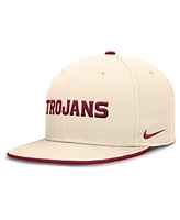 Nike Men's Natural Usc Trojans Primetime True Performance Fitted Hat