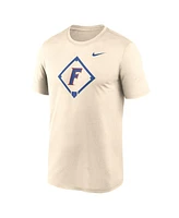 Nike Men's Cream Florida Gators Legend Baseball Icon Performance T-Shirt