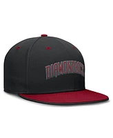 Nike Men's Black/Red Arizona Diamondbacks True Primetime Two-Tone Performance Fitted Hat