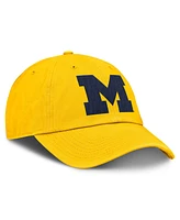 Jordan Men's Gold Michigan Wolverines Primetime Club Adjustable Hat