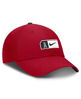 Nike Men's Red Los Angeles Angels Club Primetime Adjustable Hat