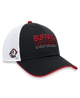 Fanatics Men's Black Buffalo Sabres Adjustable Meshback Hat