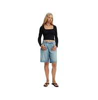 Cotton On Women's Annie Lace Tie Long Sleeve