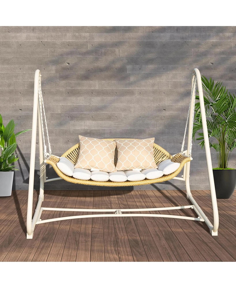 Mondawe Outdoor Patio Porch Swing