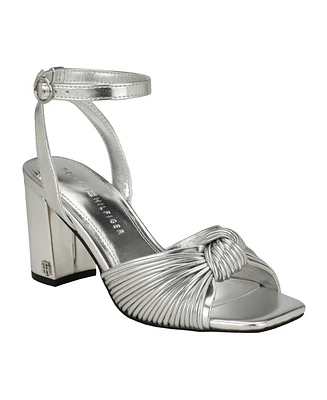 Tommy Hilfiger Women's Sarifina Knotted Block Heel Sandals
