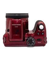 Kodak Pixpro AZ425 Astro Zoom 20MP Full Hd Digital Camera, Red, Bundle with 32GB Memory Card and Camera Bag