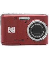 Kodak Pixpro FZ45 Friendly Zoom 16MP Full Hd Digital Camera, Red