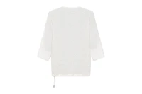Olsen Women's Embellished Waffle Knit Pullover