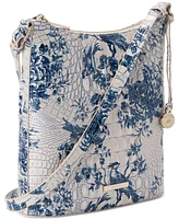 Brahmin Katie Songbird Melbourne Embossed Leather Crossbody