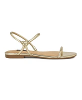 Nine West Women's Maizy Strappy Flat Slip-On Sandals
