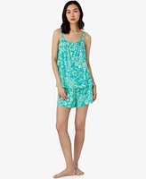 Lauren Ralph Women's Double Strap Camisole and Short Pajama Set