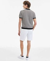 Tommy Hilfiger Mens Stripe Polo Shorts
