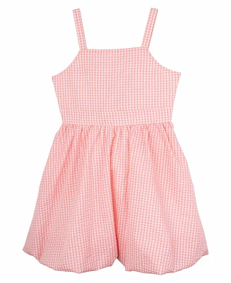 Rare Editions Big Girls Gingham Bubble Dress