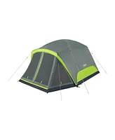 Coleman Rock Grey Skydome 6-Person Camping Tent With Screen Room