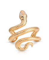 Ettika Serpentina Cubic Zirconia Cuff Bracelet