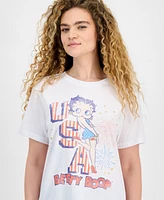Grayson Threads, The Label Juniors' Betty Boop Usa Graphic T-Shirt