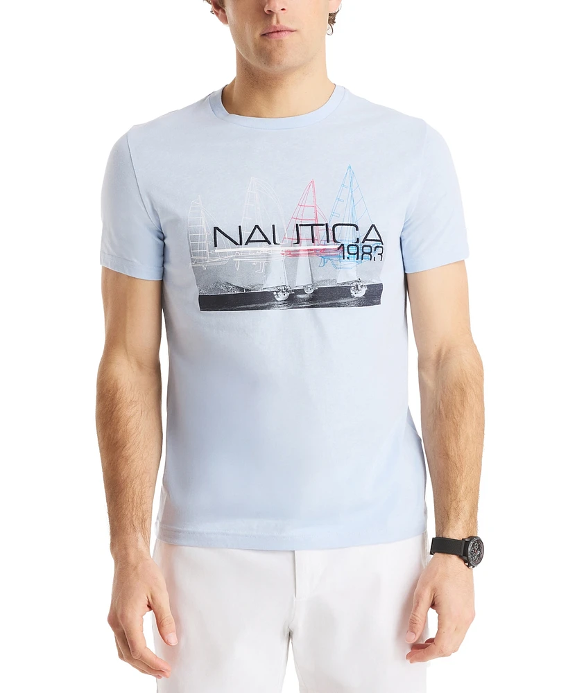 Nautica Men's 1983 Short Sleeve Graphic T-Shirt