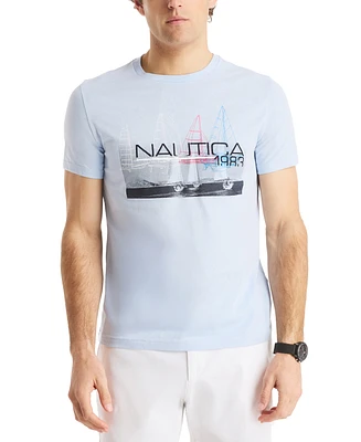 Nautica Men's 1983 Short Sleeve Graphic T-Shirt