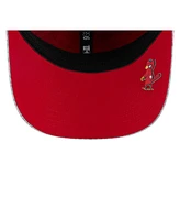 New Era Men's Gray St. Louis Cardinals 2025 Mlb Clubhouse 9SEVENTY Stretch-Snap Hat
